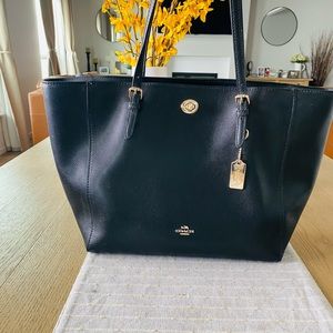 COACH Black Tote.